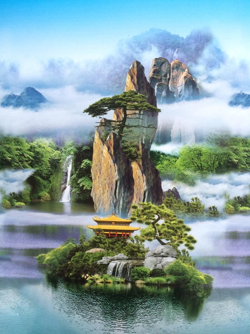 RÈM CUỐN TRANH 9