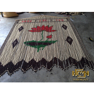 RÈM HẠT GỖ 5