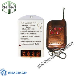 Công Tắc Điều Khiển Từ Xa - RF15-RM01(công suất 1500W) - KAWASAN