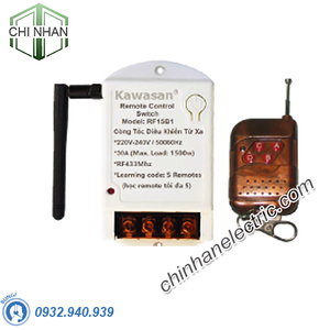 Công Tắc Điều Khiển Từ Xa Có Ăng-Ten - RF15B-RM01 - KAWASAN