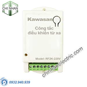 Công Tắc Điều Khiển Từ Xa, 2 Kênh - RF2K-12V (không gồm remote) - KAWASAN