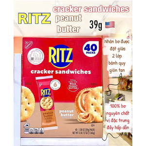 Ritz bơ đậu phộng 40 túi