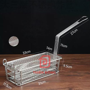 Rổ Chiên Nhúng Inox 3 Tầng Cho Nhà Hàng, Quán Ăn Giá Tốt