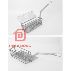 Rổ Chiên Nhúng Inox 3 Tầng Cho Nhà Hàng, Quán Ăn Giá Tốt