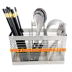 RỔ ĐŨA INOX 3 NGĂN