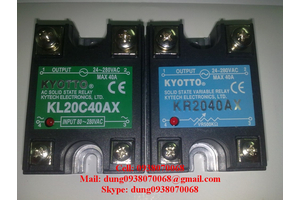 Rơ le bán dẫn KYOTTO KL20C40AX, KR2040AX