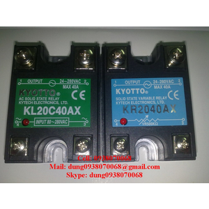 Rơ le bán dẫn KYOTTO KL20C40AX, KR2040AX