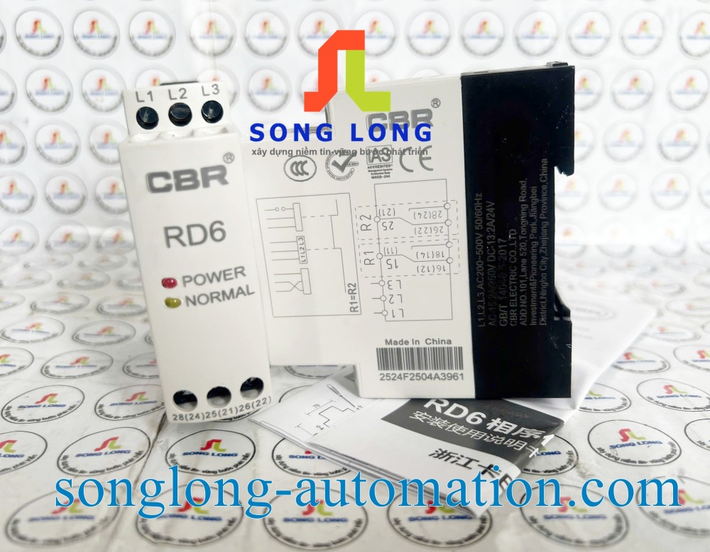 RELAY BẢO VỆ PHA CBR RD6