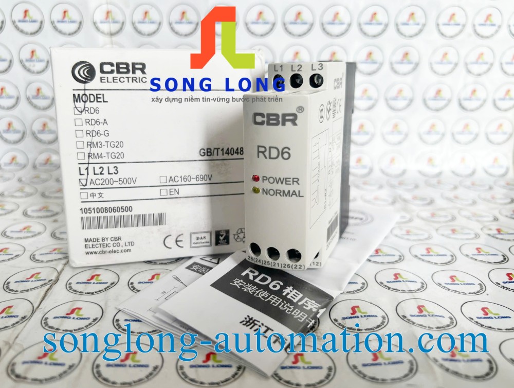 RELAY BẢO VỆ PHA CBR RD6