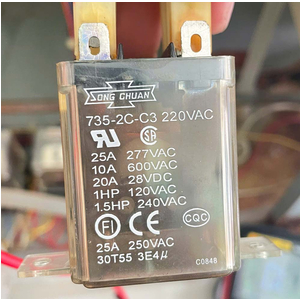 Rơ le cấp nguồn (Code: 004-02002-02) cho nồi hấp Sturdy