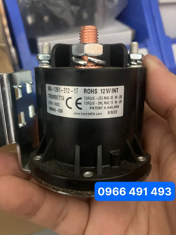 RƠ-LE/ RELAY 12V- HÃNG TROMBETTA - 684-1261-212-17