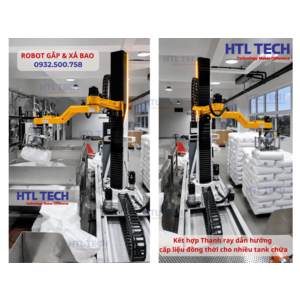 HỆ THỐNG ROBOT GẮP BAO NGUYÊN LIỆU