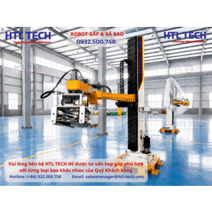HỆ THỐNG ROBOT GẮP BAO NGUYÊN LIỆU
