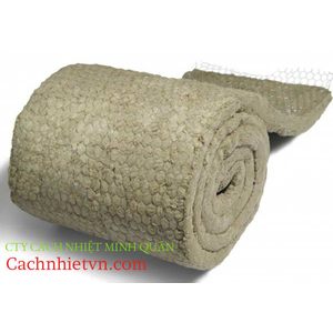 Rockwool sợi khoáng bào ôn cách nhiệt bồn,đường ống nóng