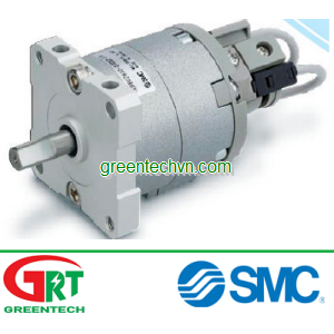 Rotary actuator / pneumatic / double-acting / rotary vane ø 10 - 40 mm | CRBU SMC Vietnam | Khí nén