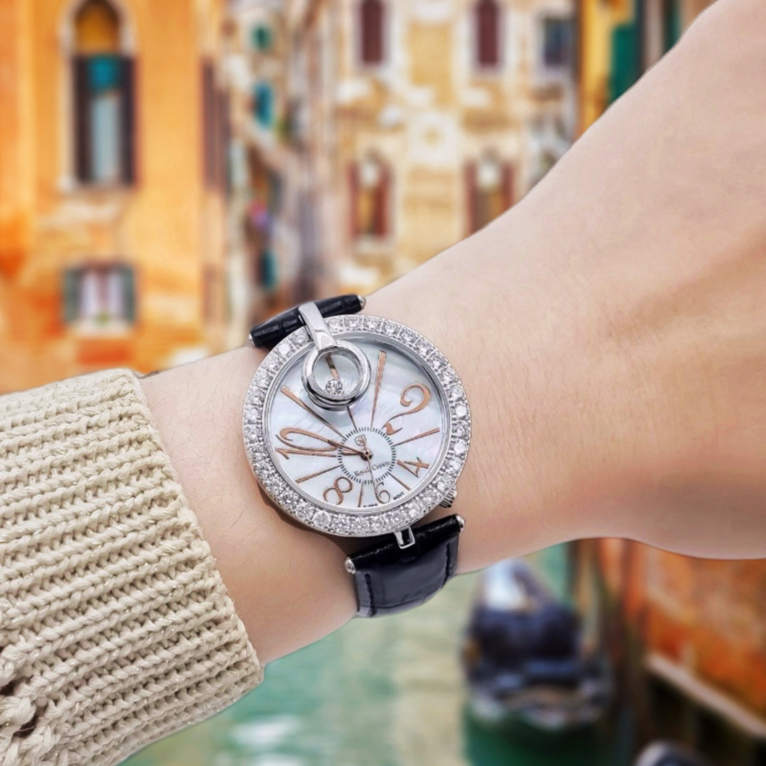 ĐỒNG HỒ NỮ ROYAL CROWN 3850j