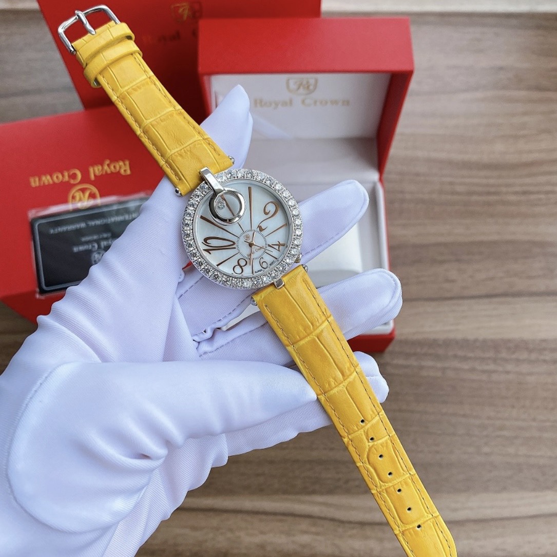 ĐỒNG HỒ NỮ ROYAL CROWN 3850j