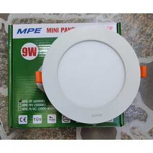 Đèn Led Panel Tròn Âm Trần 9W RPE