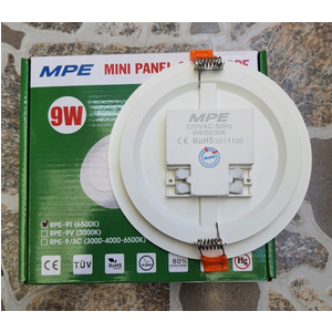 Đèn Led Panel Tròn Âm Trần 9W RPE