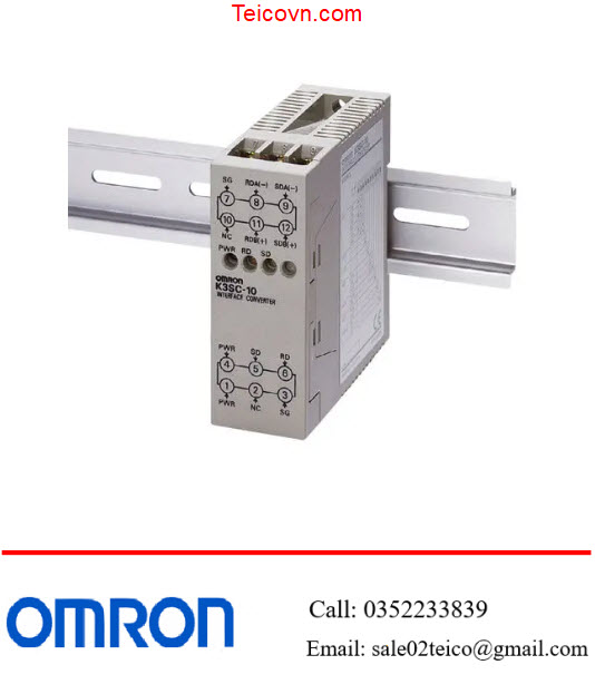 RS-485 USB - converter K3SC series - Bộ chuyển đổi RS-485 USB - OMRON Việt Nam