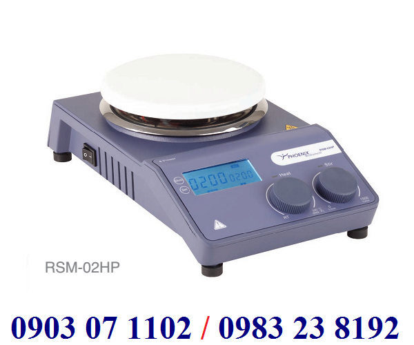 Máy khuấy từ có gia nhiệt ,đầu dò nhiệt Model:RSM 02 HP