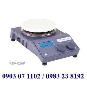 Máy khuấy từ có gia nhiệt ,đầu dò nhiệt Model:RSM 02 HP