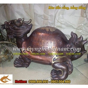 Rùa đầu rồng dài 50cm, long quy phong thủy