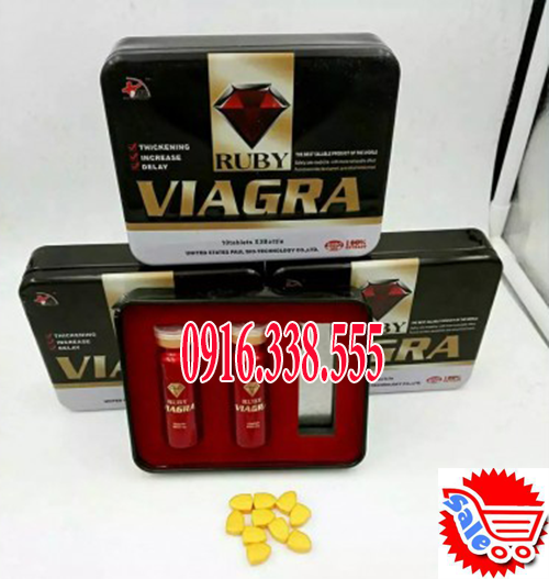 Thuốc thảo dược Ruby Viagra 6800 mg Cương Dương dạng thảo dược