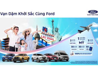 RƯỚC XE FORD, TRÚNG TOUR DU LỊCH ĐẲNG CẤP TẠI SUỐI TIÊN FORD ✈️
