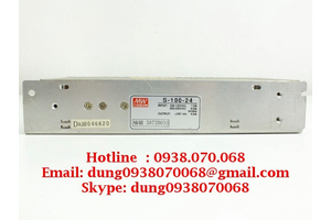 Bộ nguồn mean well S-100-5, S-100-10, S-100-15, S-100-18, S-100-24, S-100-27, S-100-36