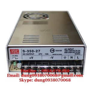 Bộ nguồn mean well S-350-5, S-350-7.5, S-350-12, S-350-15, S-350-27, S-350-24, S-350-48,S-350-36