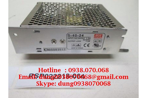 Bộ nguồn Mean well S-40-5, S-40-12, S-40-15, S-40-24