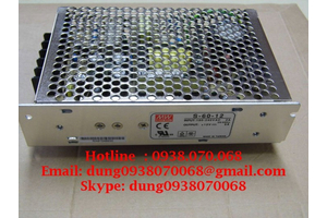 Bộ nguồn mean well S-60-5, S-60-12, S-60-15, S-60-24