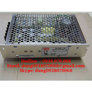 Bộ nguồn mean well S-60-5, S-60-12, S-60-15, S-60-24