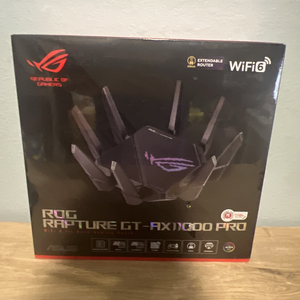 Bộ phát wifi ASUS Republic of Gamers Rapture GT-AX11000 Pro Wireless Tri-Band Multi-Gig Gaming Router