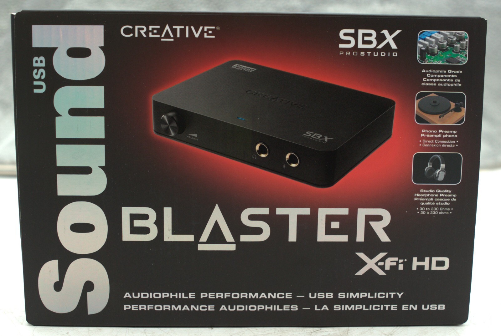 Card âm thanh Creative Sound Blaster X-Fi HD SB1240 USB Sound Card