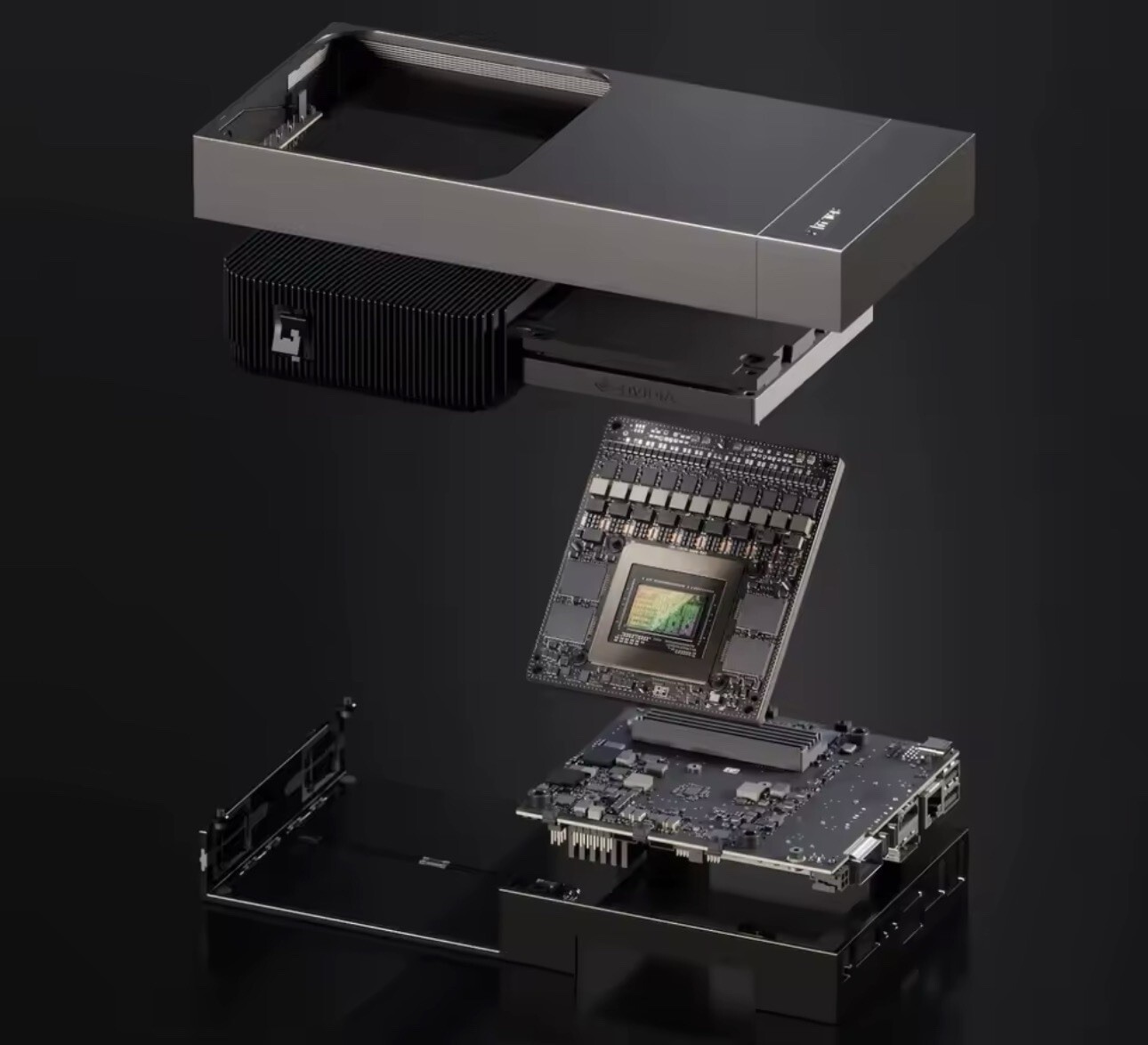 Máy tính AI NVIDIA Jetson AGX Thor Developer Kit, Blackwell GPU 2070 FP4 TFLOPS, 128 GB LPDD