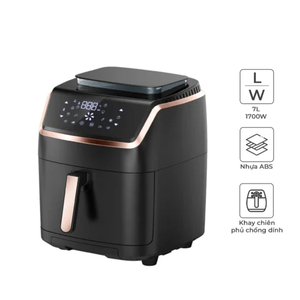 Nồi Chiên Không Dầu Kết Hợp Hấp Magic Eco S07 PRO 7 lít