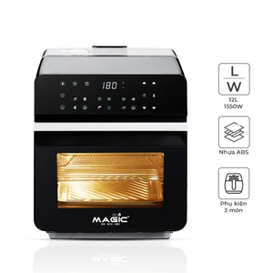Nồi chiên không dầu kết hợp hấp Magic Eco S12