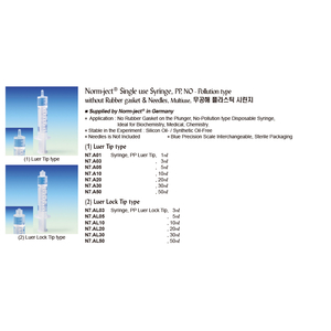Xy lanh dùng một lần N7.A03