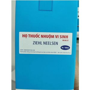 Bộ nhuộm BK Đàm ZIEHL-Neelsen (Thuốc nhuộm trực khuẩn lao Ziehl Neelsen)