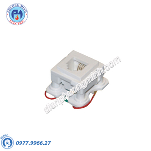 Ổ cắm điện thoại 4 dây có dây đấu sẵn - Model S30RJ40/W