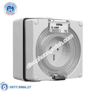 Ổ cắm có đế 3P 15A 250V IP66 - Model S56SO315GY