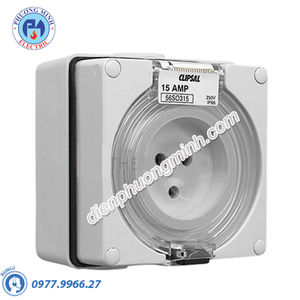Ổ cắm có đế, chấu tròn 3P 15A 250V IP66 - Model S56SO315RPGY