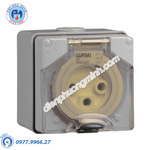 Ổ cắm có đế 3P 20A 250V IP66 - Model S56SO320GY