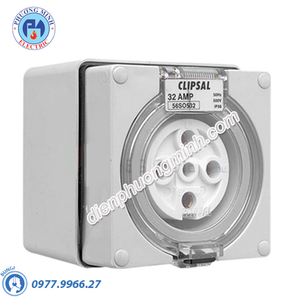 Ổ cắm có đế 5P 32A 500V IP66 - Model S56SO532GY
