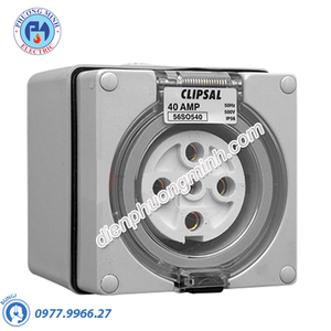 Ổ cắm có đế 5P 40A 500V IP66 - Model S56SO540GY