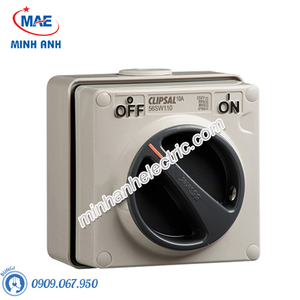 Công tắc có đế 1P 10A 250V IP66 - Model S56SW110GY