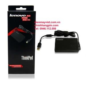 Sạc (adapter) Lenovo ThinkPad X1 Carbon/X230S/S3/S5/X240/X250 0C52638 65W miệng vuông slim original