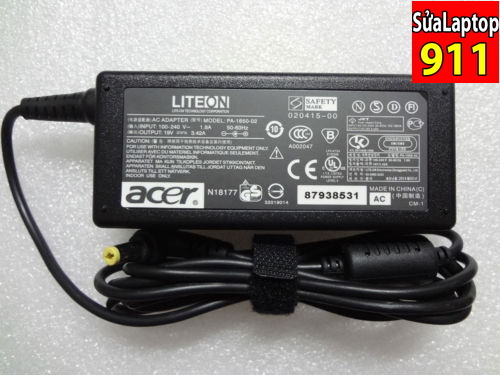 sạc laptop acer 19v 3.42a 60w